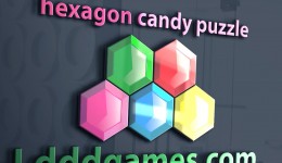 Hexagon Candy Crush Game